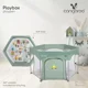 Манеж для детей Moni Playbox Зелёный foto