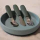 Set tacamuri din otel inoxidabil Petite&Mars Take&Match Sweet Pea (12+ luni) foto