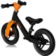Bicicleta fara pedale Lionelo Toni Negru-portocaliu foto