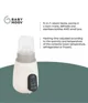 Incalzitor pentru biberoane (recipiente) Babymoov Nutri Smart+ Mineral Beige foto