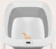 Детская ванночка с термометром Lionelo Baby Bubble Dove Серый foto