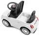 Tolocar pentru copii Caretero Fiat 500 Alb foto