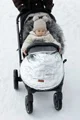 Зимний чехол для коляски Caretero Aspen Silver foto