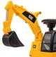 Tolocar pentru copii Baby Mix Excavator cu lopata Galben foto
