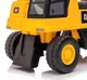 Tolocar pentru copii Baby Mix Excavator cu lopata Galben foto