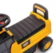 Tolocar pentru copii Baby Mix Excavator cu lopata Galben foto