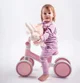 Bicicleta fara pedale Lionelo Villy Roz foto