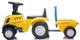 Tractor pentru copii Baby Mix Cu remorca Galben foto