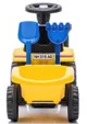 Tractor pentru copii Baby Mix Cu remorca Galben foto