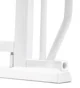 Poarta de siguranta Lionelo Truus Slim LED Alb, 75-105 cm foto