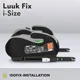 Inaltator auto Lionelo Luuk Fix I-size Gri foto