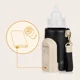 Incalzitor portabil pentru biberoane Lionelo Thermup Go Evo Negru/Auriu foto