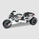 Set de constructie cu inertie iM.Master Motocicleta de curse, 198 el. foto