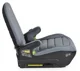 Автокресло-бустер Moni Galaxy Isofix Серый foto