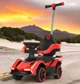 Tolocar pentru copii BabyMix Speed Rosu foto