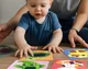 Set de carduri Dodo cu elemente tactile Montessori Puii animalelor foto