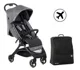 Carucior pentru copii Be Cool Silla Cabin Gri foto