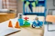 LEGO Duplo - Синий полицейский мотоцикл foto