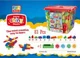 Конструктор с цветными блоками Play Blox в коробке, 107 шт. foto