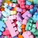 Конструктор с пастельными блоками Play Blox в коробке, 56 шт. foto