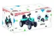 Masina cu pedale Pilsan Tractor Albastru, 51 cm foto