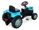 Masina cu pedale Pilsan Tractor Albastru, 51 cm foto