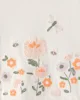 OshKosh Топ с цветочной вышивкой Ivory Floral foto