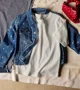 OshKosh Джинсовая куртка с цветочным принтом Dark Wash Floral foto