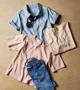 OshKosh Рубашка с коротким рукавом Chambray Blue foto
