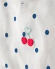 Carter's Set 2 piese Blue Cherry Art - body si pantaloni scurti foto