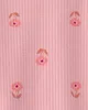 Carter's Set 2 piese Drop Needle Pink - body maiou si pantaloni scurti foto