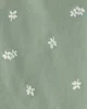 Carter's Set 2 piese Green Floral - tricou si pantaloni scurti foto