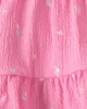 Carter's Set 2 piese Pink Flower - tricou si skort foto