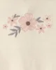 Carter's Комплект 3 в 1 Brown Floral - топ, шорты и боди foto
