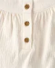 Carter's Set 3 piese Ivory Cheetah - top, pantaloni scurti si body foto