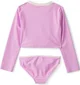 Carter's Costum de baie din 2 piese Rashguard Pink foto