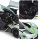 Macheta auto Techno Drive Aston Martin Valkyrie Verde, 1:18 foto