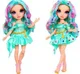 Papusa Rainbow High Celine seria Be Dazzling, Turcoaz foto