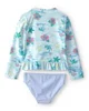 Carter's Costum de baie din 2 piese Rashguard Blue/Purple foto