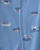 Carter's Set 2 pijamale Blue Navy Boat foto