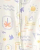 Carter's Set 2 pijamale Blue White Santori foto