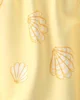 Carter's Costum de baie intreg Seashell Yellow foto