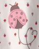 Carter's Короткий комбинезон White Ladybug foto