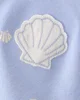 Carter's Salopeta scurta Blue Shell foto