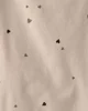 Carter's Комплект 2 в 1 Brown Hearts - футболка и шорты foto