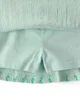 Carter's Set 2 piese Green Vine - tricou si skort foto