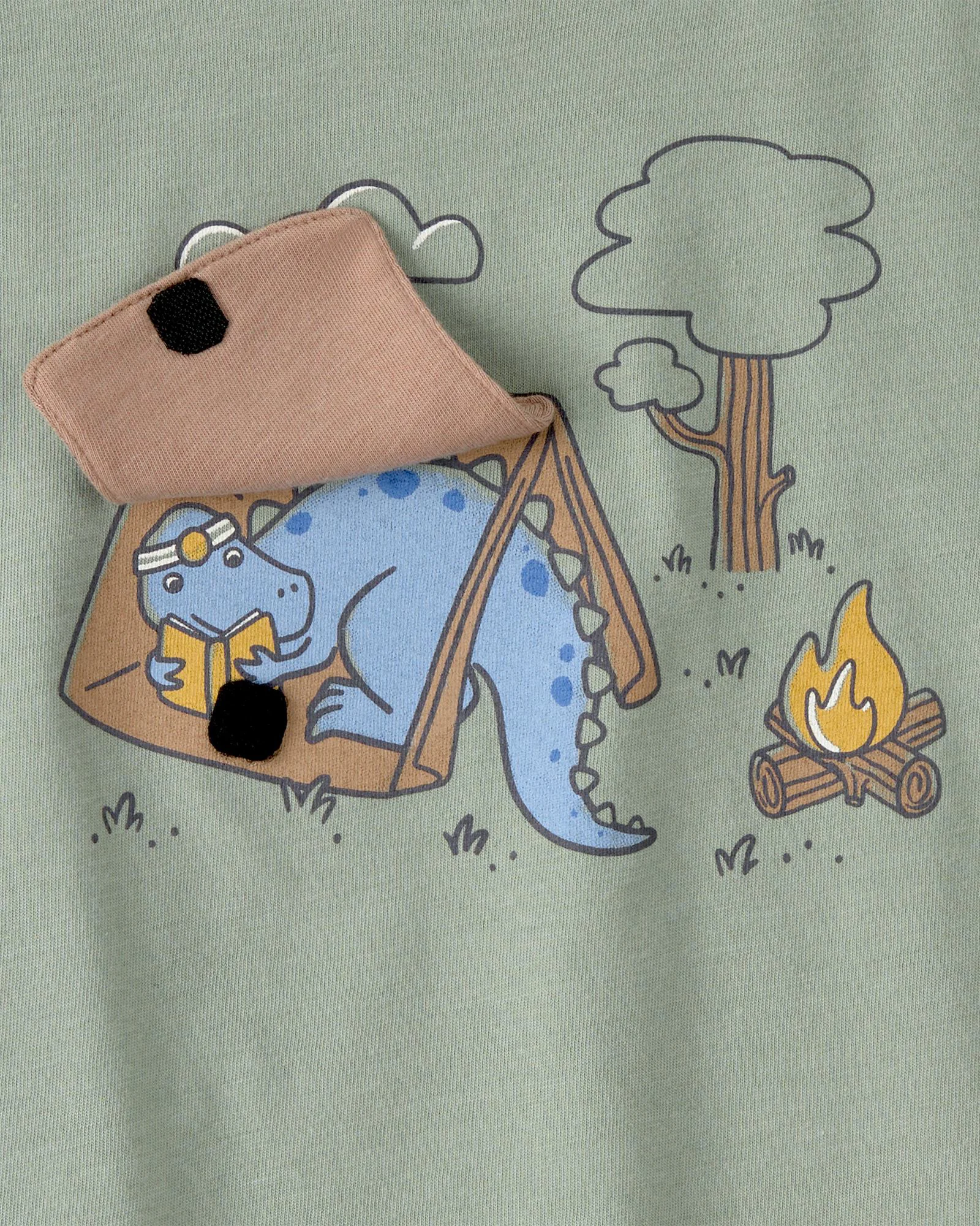 Carter's Tricou grafic Camping Dino foto