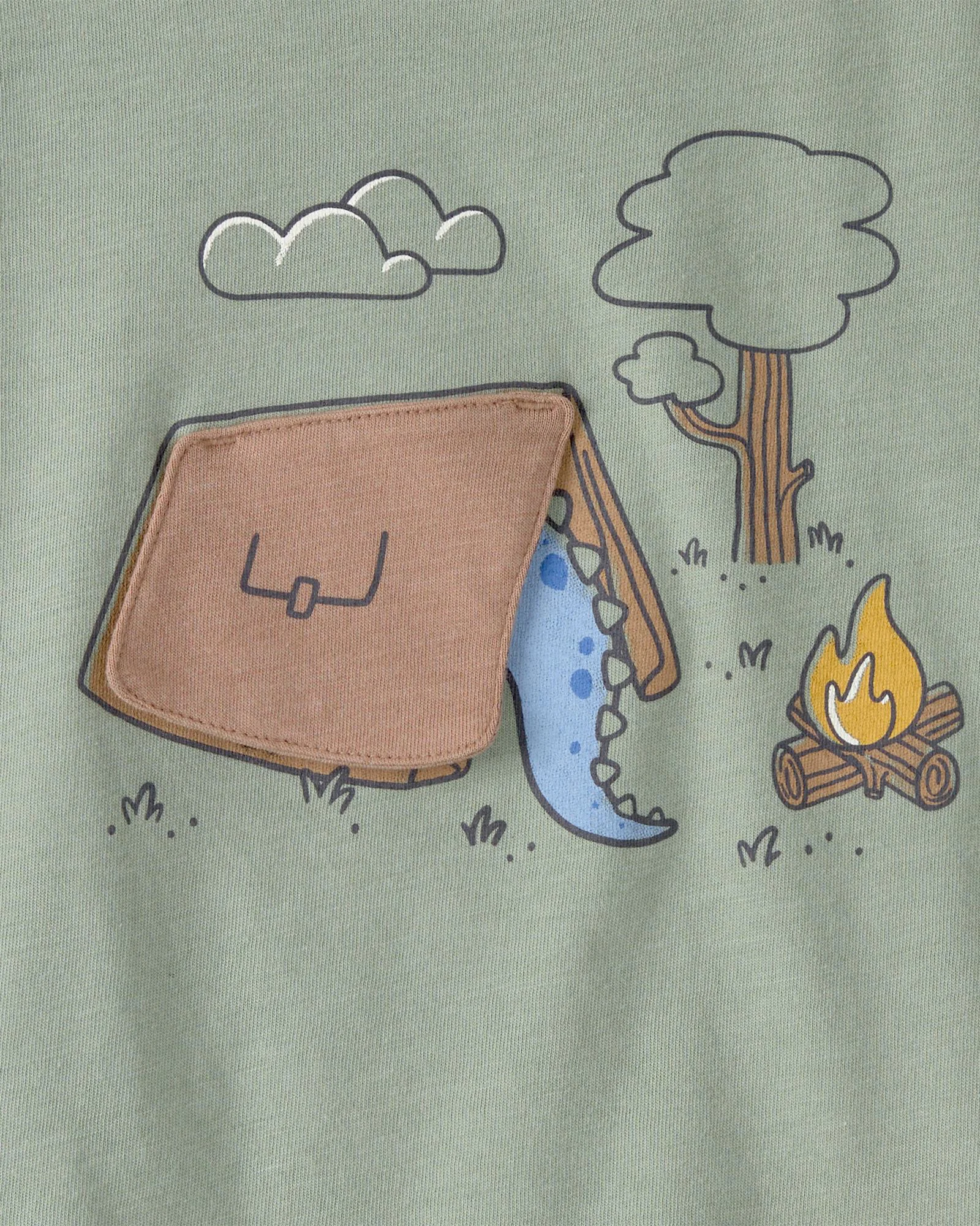 Carter's Tricou grafic Camping Dino foto