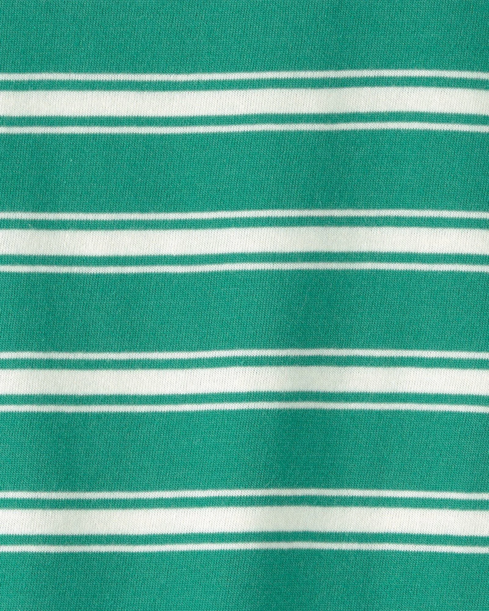 Carter's Tricou Green Stripe foto