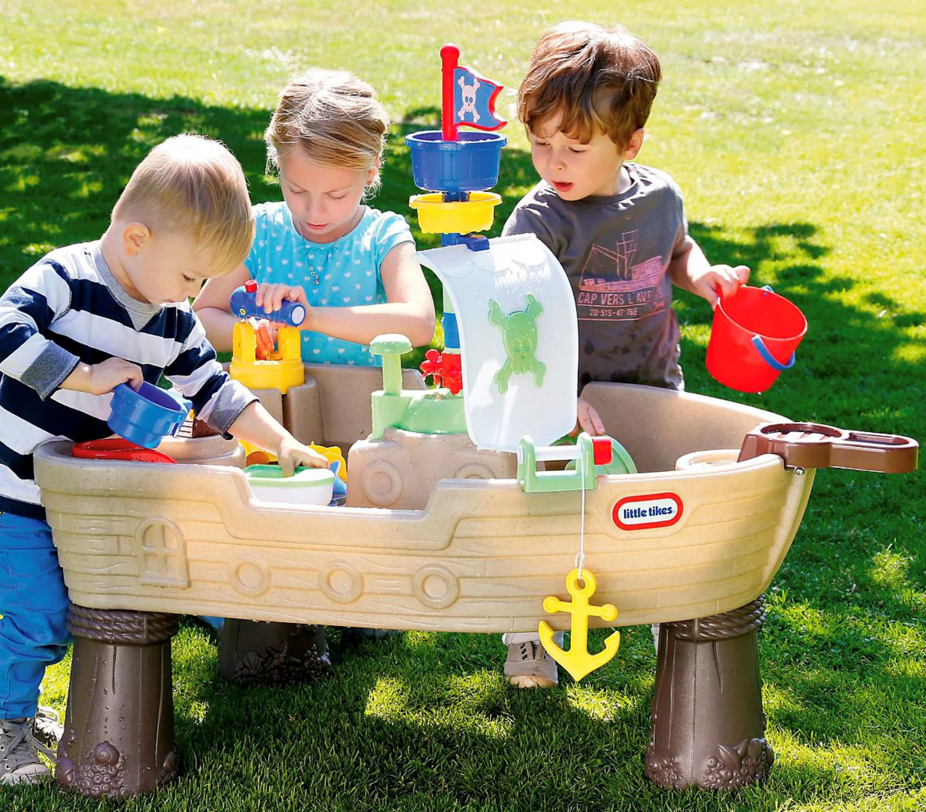 Jucarie interactiva Little Tikes Corabia piratilor foto